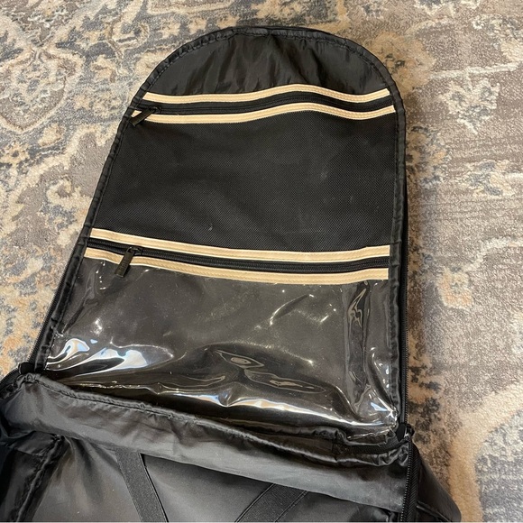 BEIS Sleek Black Travel Backpack - Picture 9 of 15